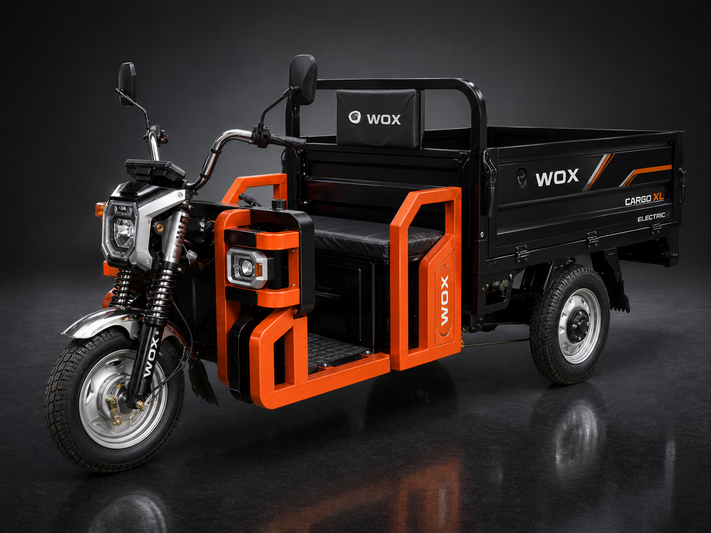 WOX Cargo XL Pro heavy duty electric cargo vehicle — industrial fleet use