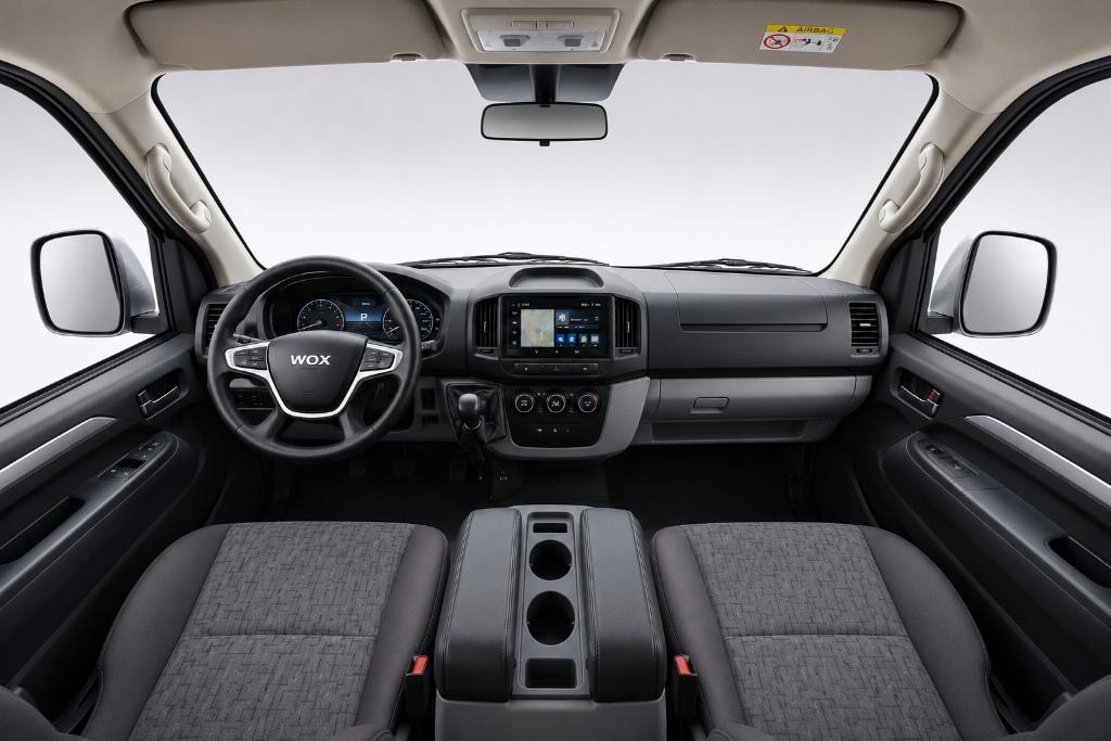 WOX ELARA interior — LHD dashboard
