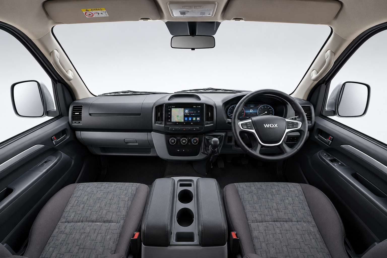 WOX ELARA interior — RHD dashboard and cockpit