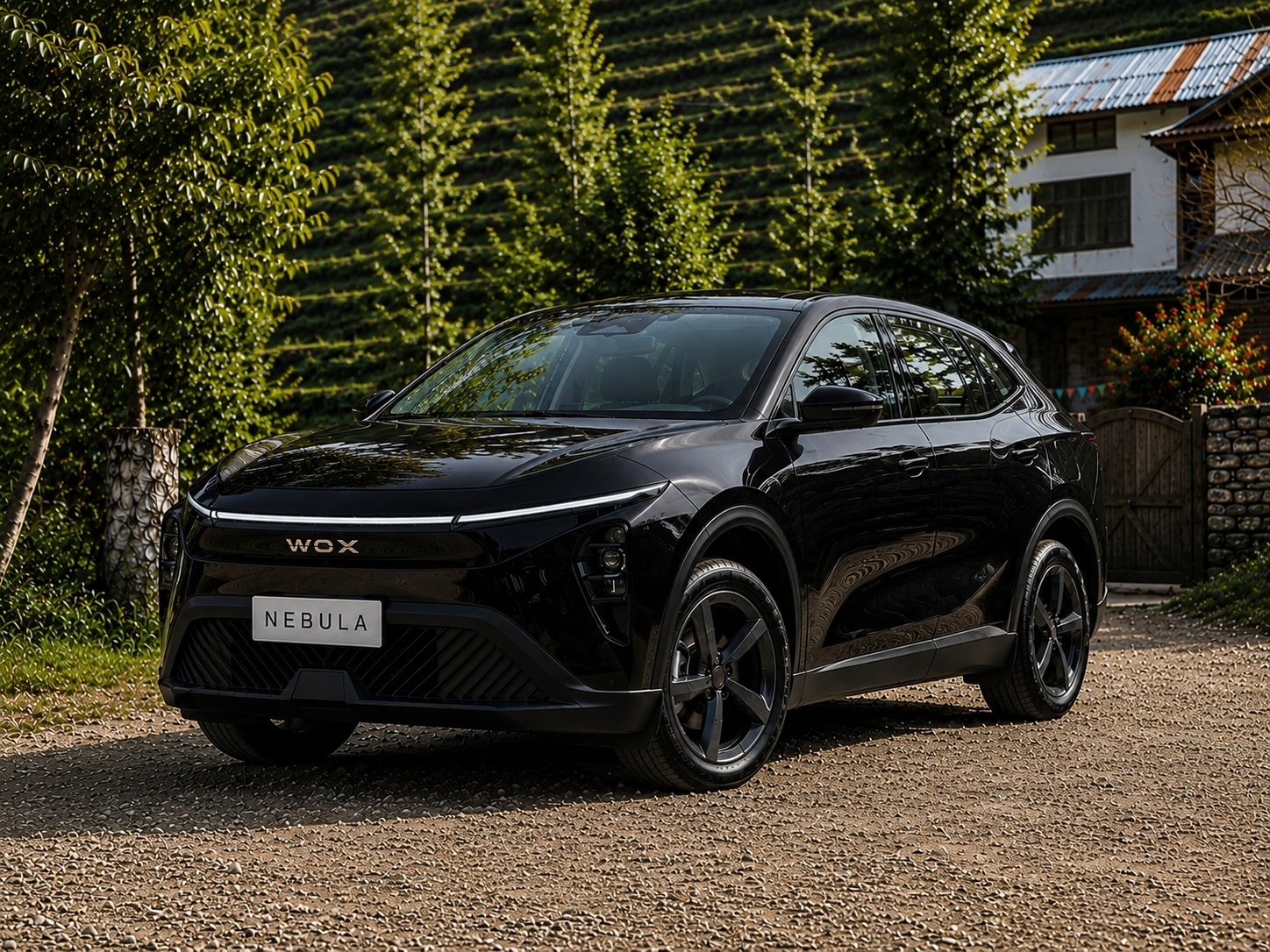 WOX Nebula Onyx Black — studio 3/4