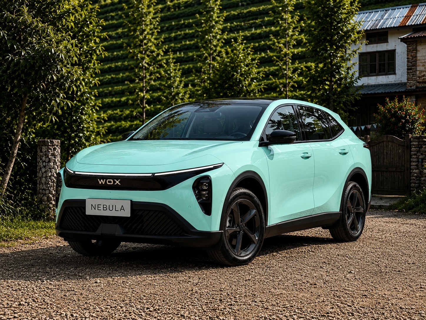 WOX Nebula Mint Green — studio 3/4