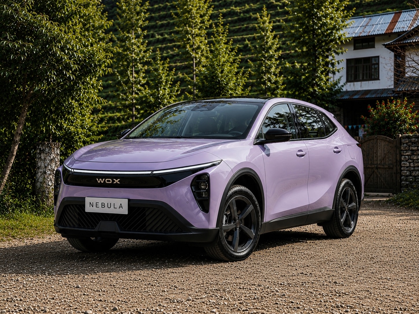 WOX Nebula Aurora Purple — studio 3/4