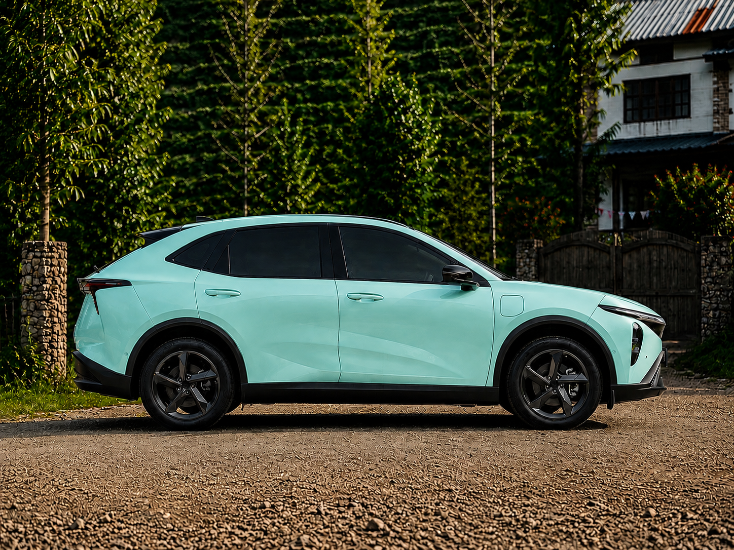 WOX Nebula Mint Green — side profile
