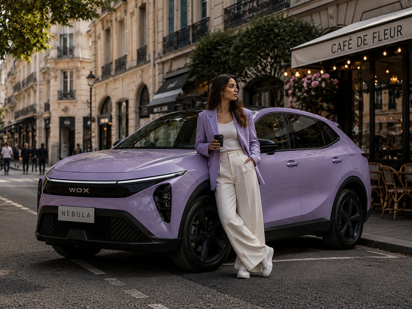 WOX Nebula Aurora Purple — side profile