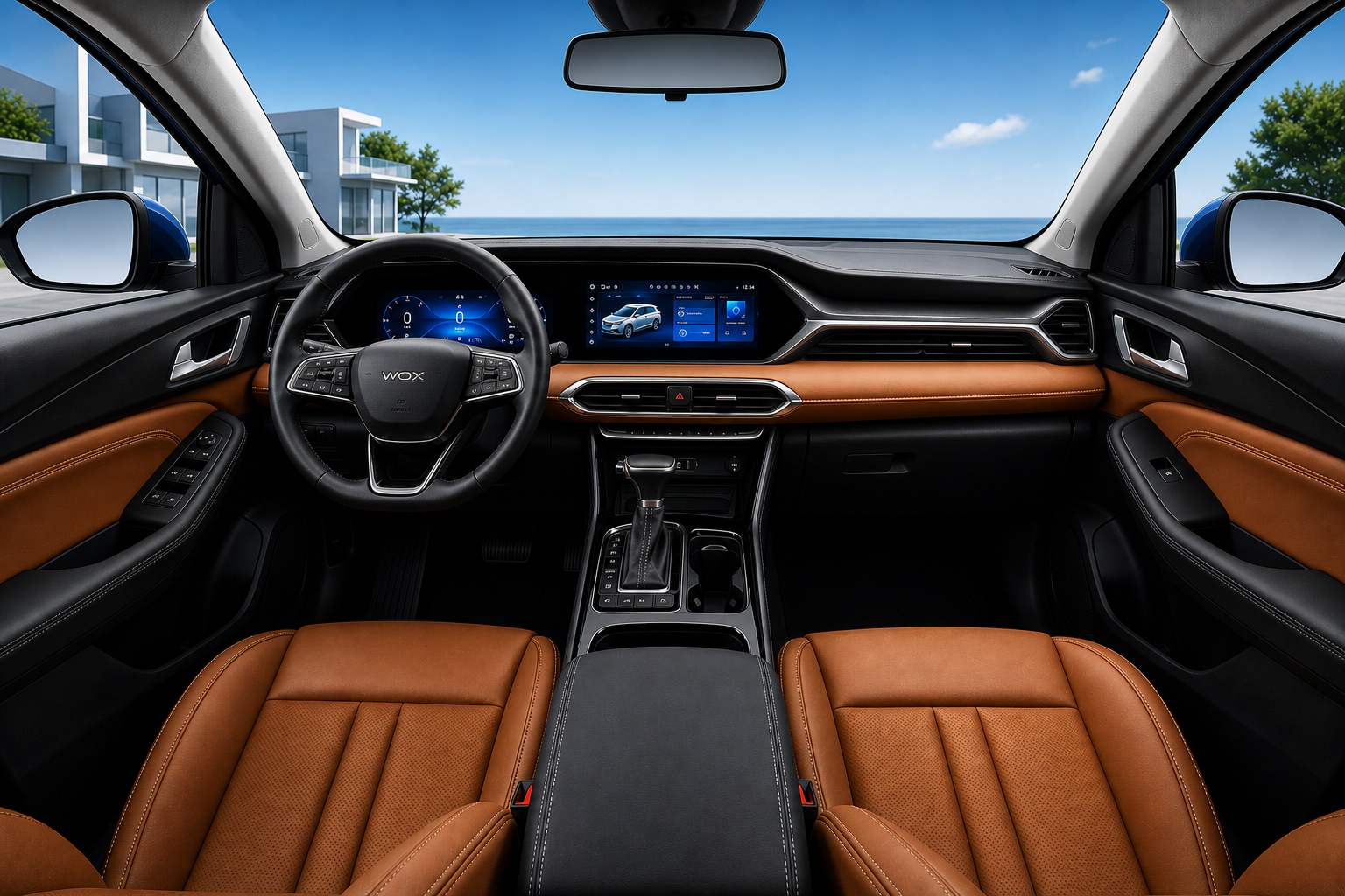 WOX NEO digital cockpit interior