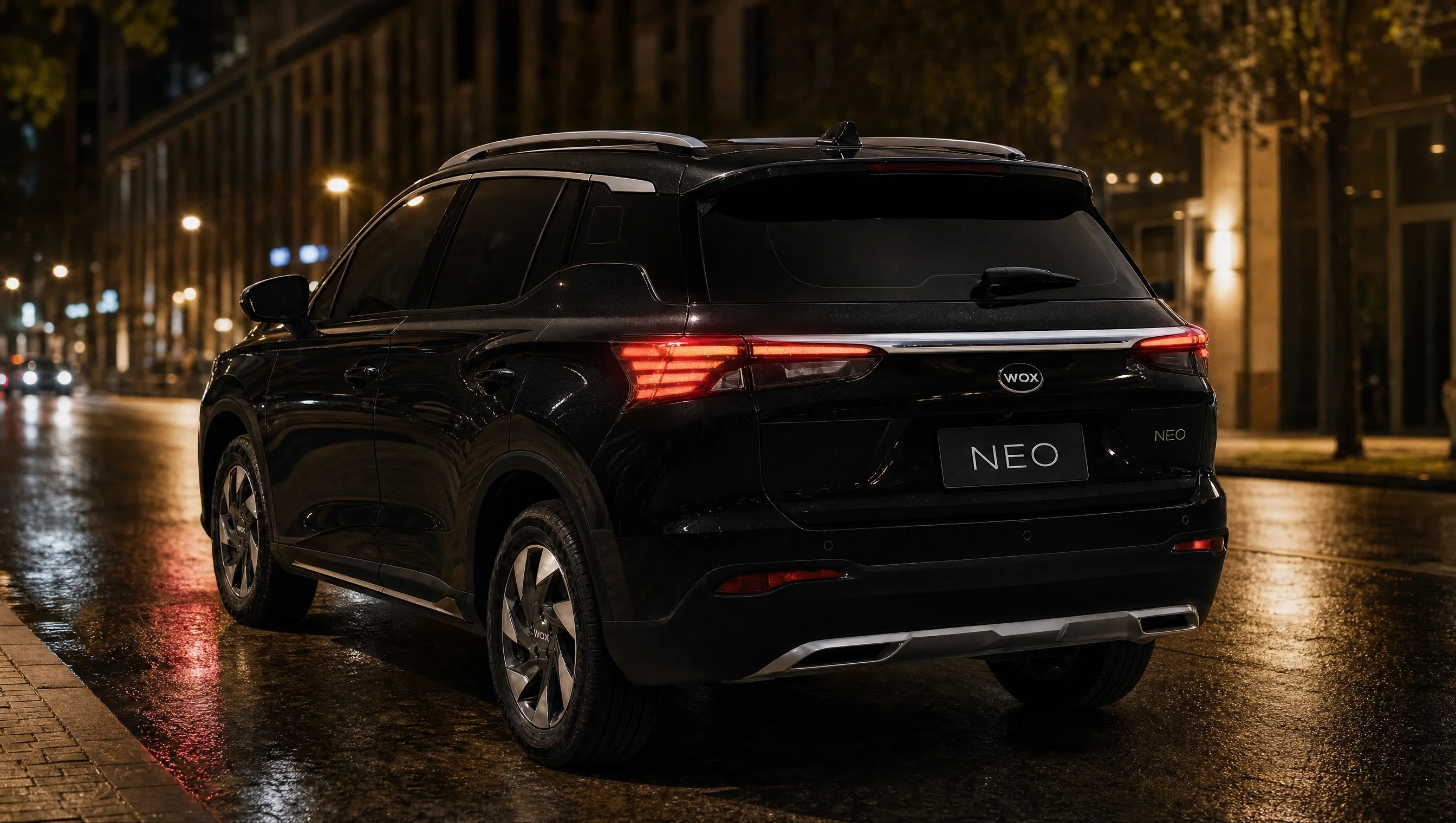 WOX NEO Phantom Black — lifestyle rear