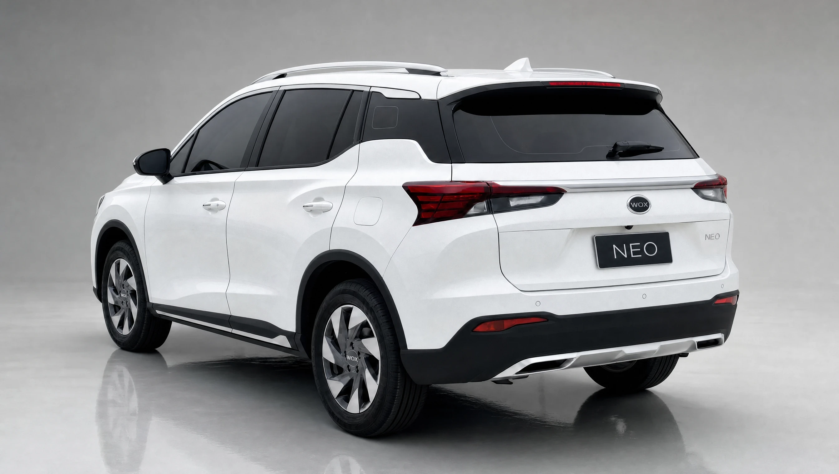 WOX NEO — rear three-quarter view