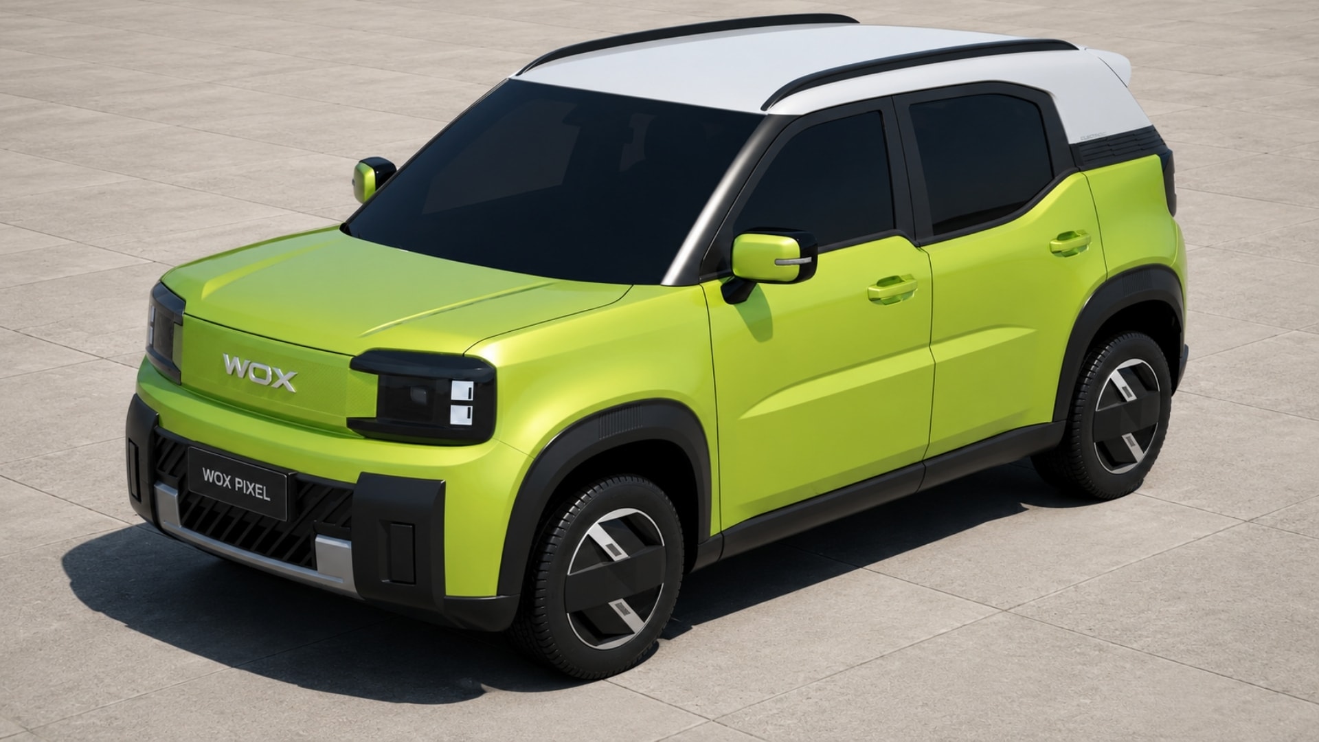 WOX Pixel R600 — compact SUV with range-extended electric powertrain