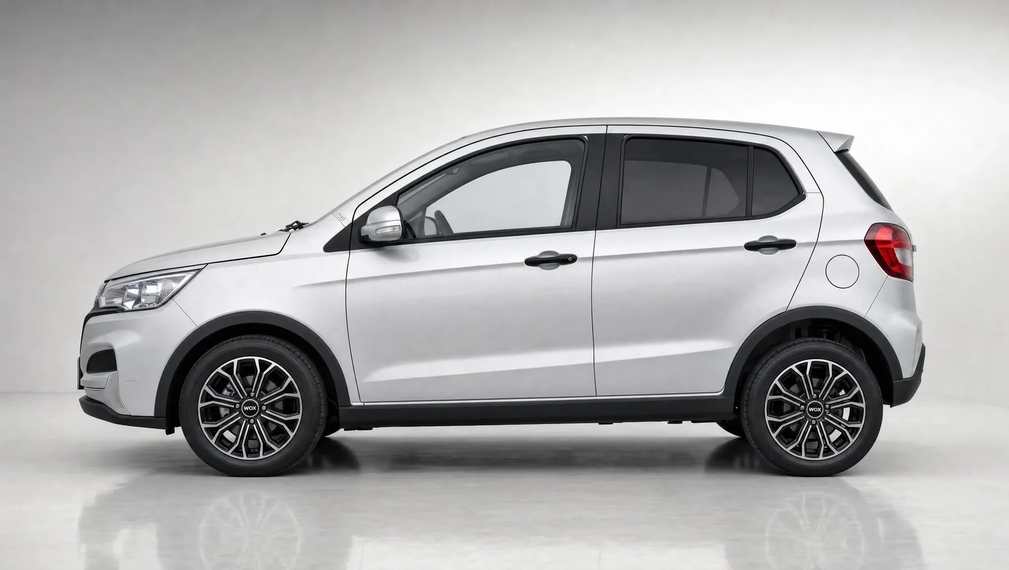 WOX RIVO Prime Silver Grey — side profile studio