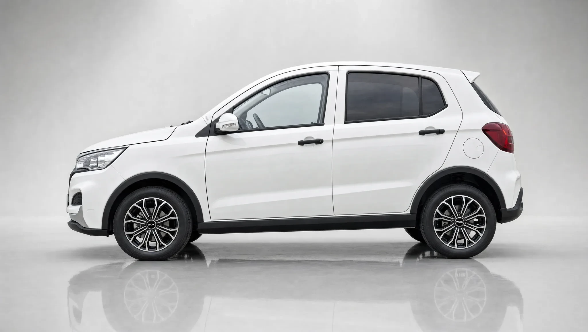 WOX RIVO Prime Pearl White — side profile studio