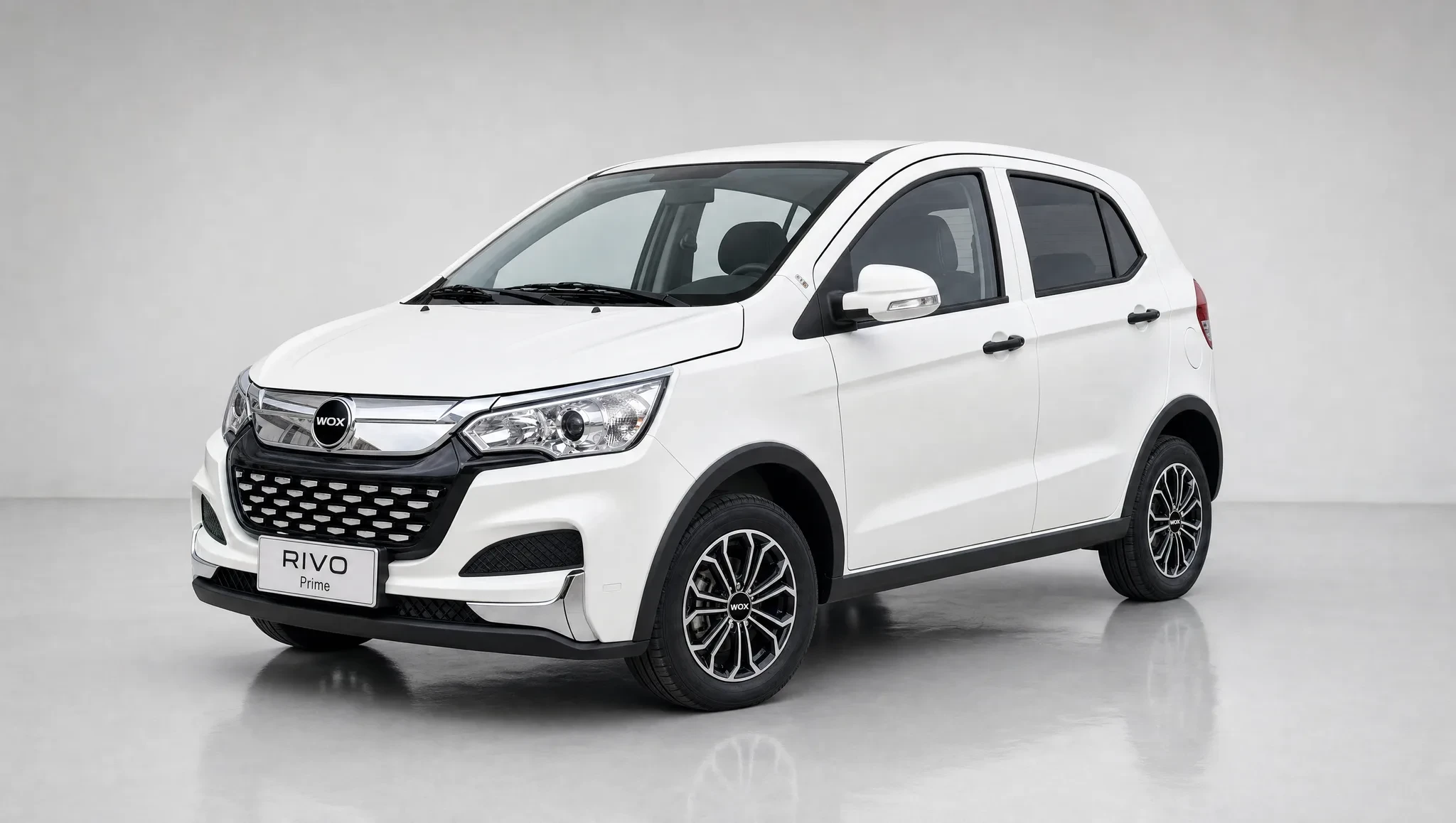 WOX RIVO Prime Pearl White — studio front view