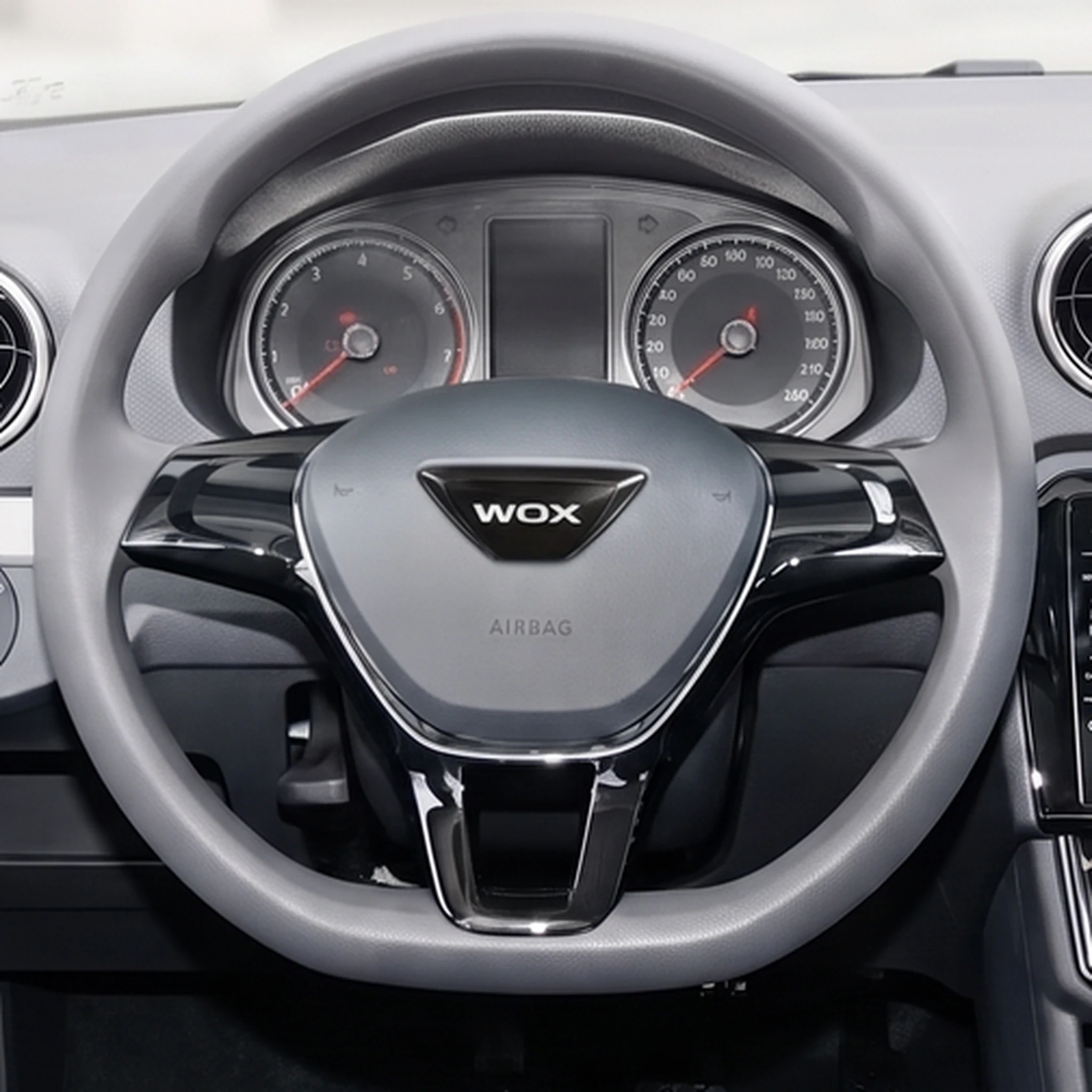 WOX Vela steering wheel detail
