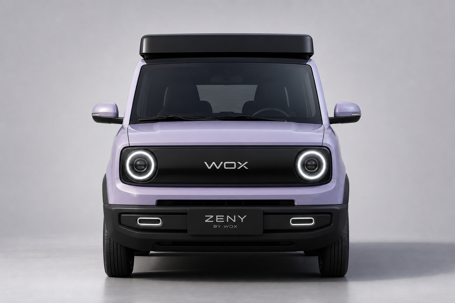 WOX ZENY Blossom Pink city EV — front view