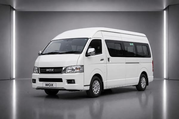 WOX ELARA — Fully electric minibus for Africa, Asia Pacific & South America.