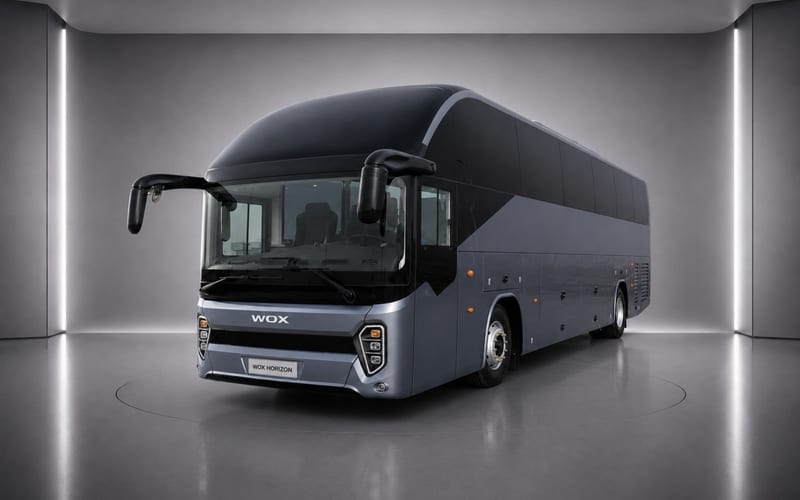 WOX HORIZON — Premium intercity coach. Diesel & Electric. Up to 49+1+1 seats.