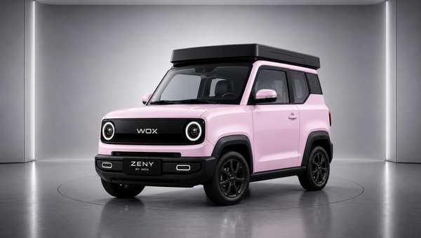 WOX ZENY — Compact electric SUV with iconic retro-modern design.